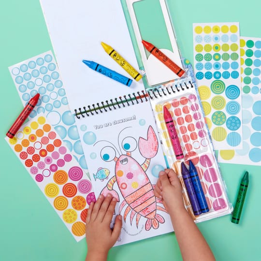 Bright Stripes iHeartArt Art on the Go! Going Dotty Ocean Activity Pad
